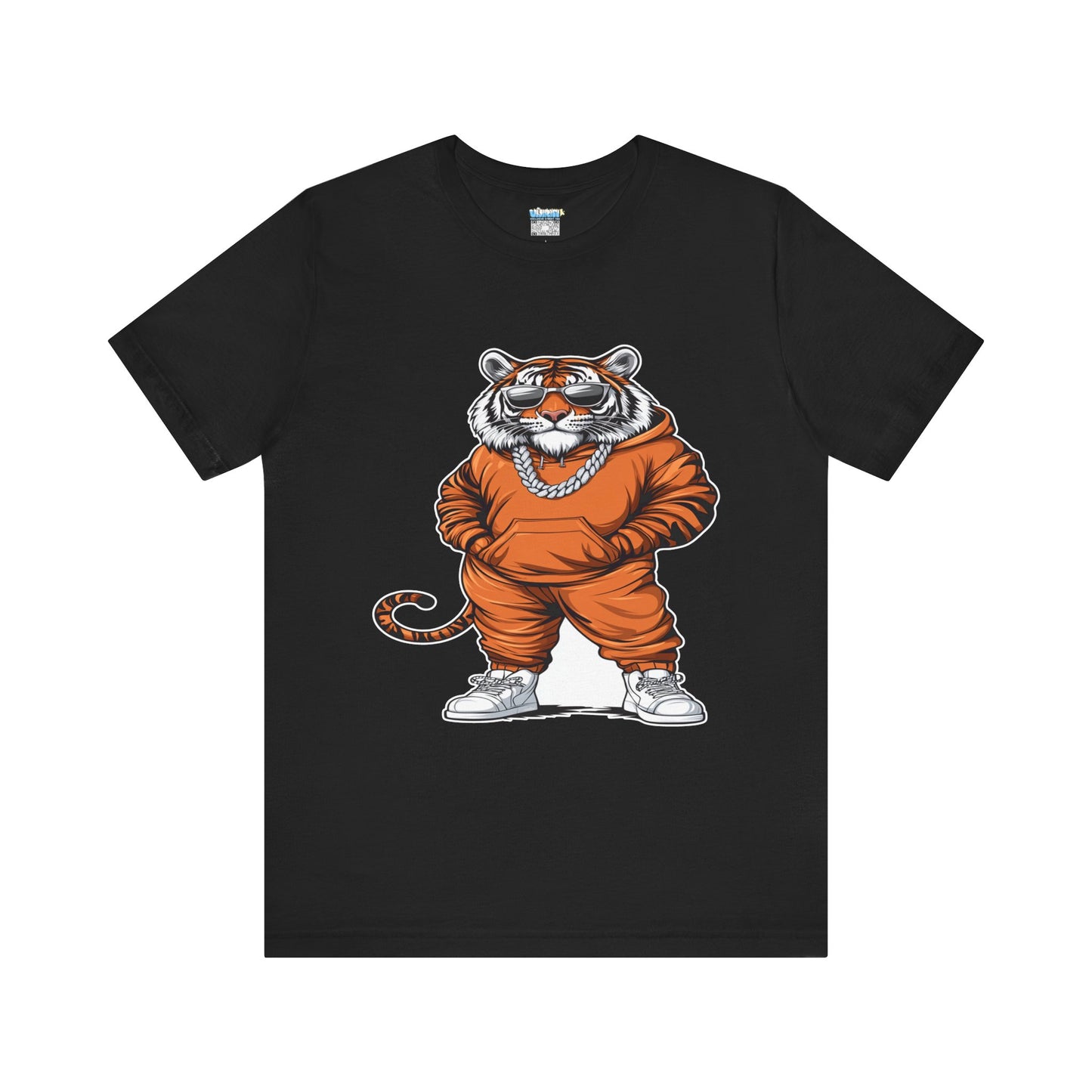 Cool Cat Graphic Tee - Jersey Short Sleeve T-Shirt for Animal Lovers