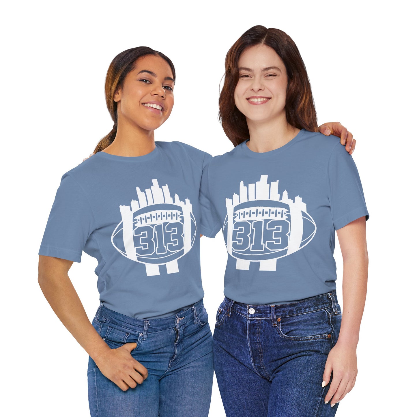 DETROIT 313 FOOT BALL SHIRT