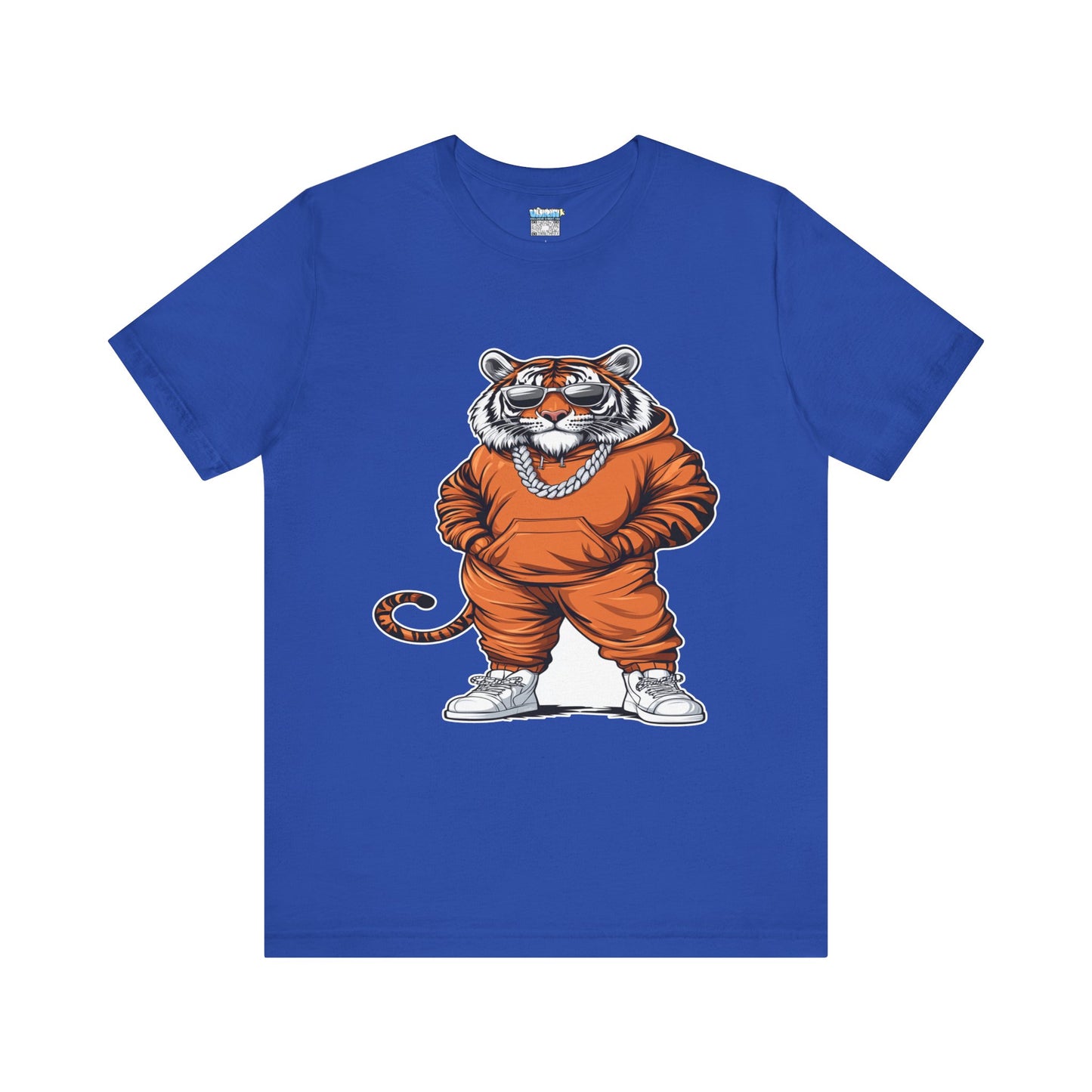 Cool Cat Graphic Tee - Jersey Short Sleeve T-Shirt for Animal Lovers