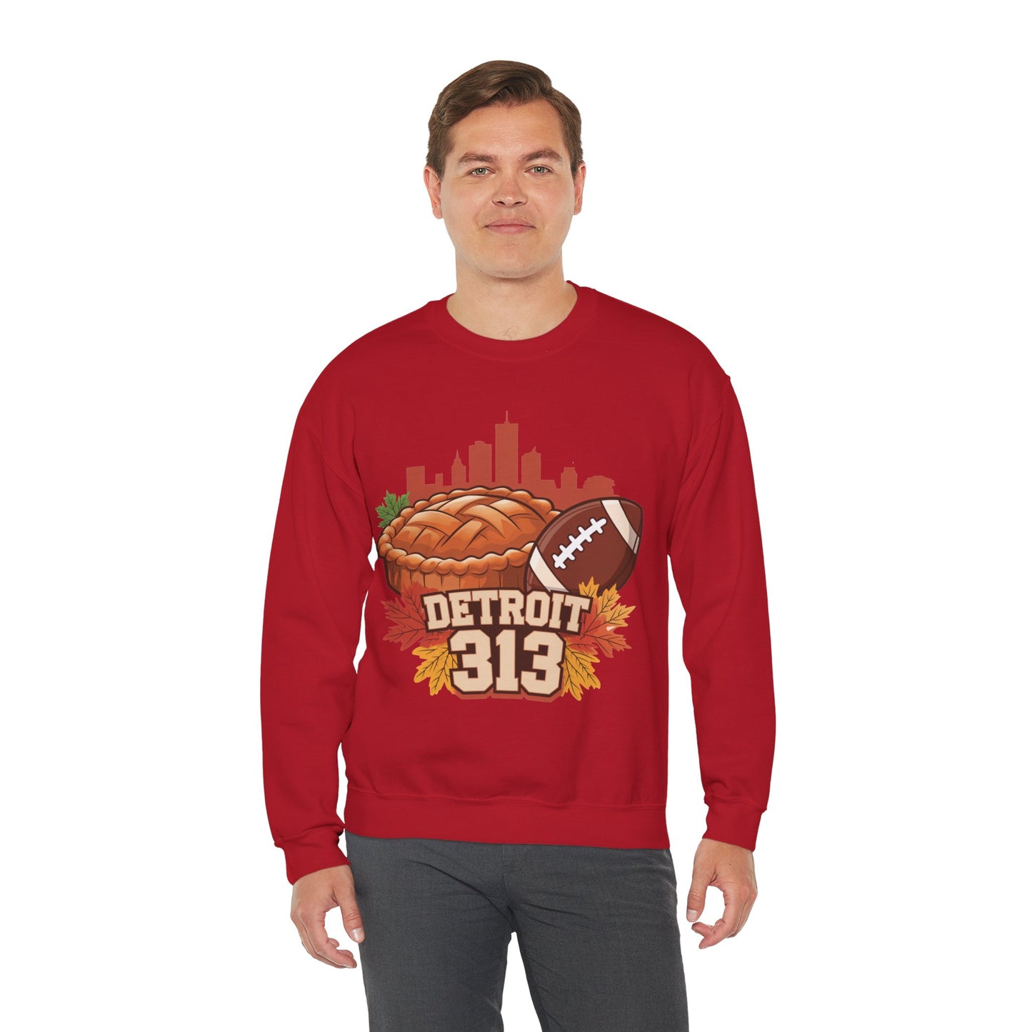 Detroit Fall Crewneck Sweatshirt