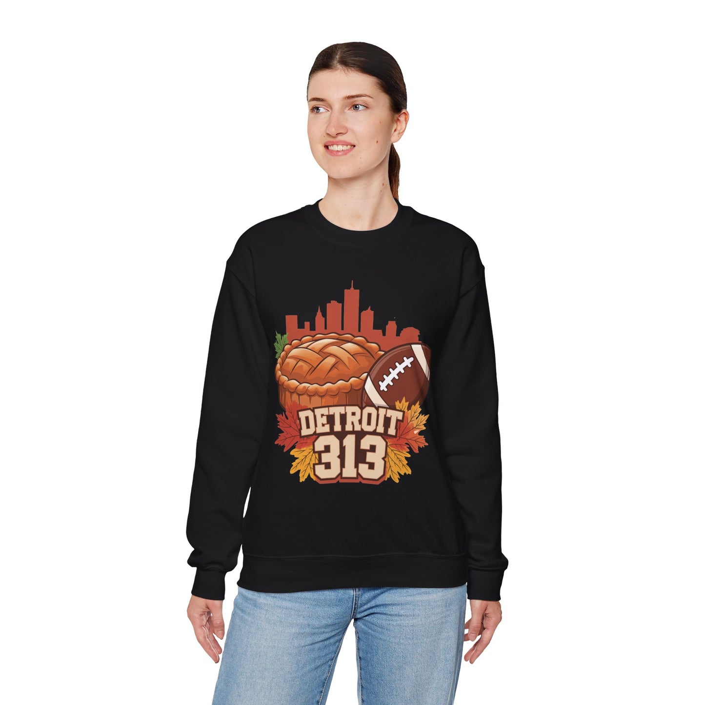 Detroit Fall Crewneck Sweatshirt