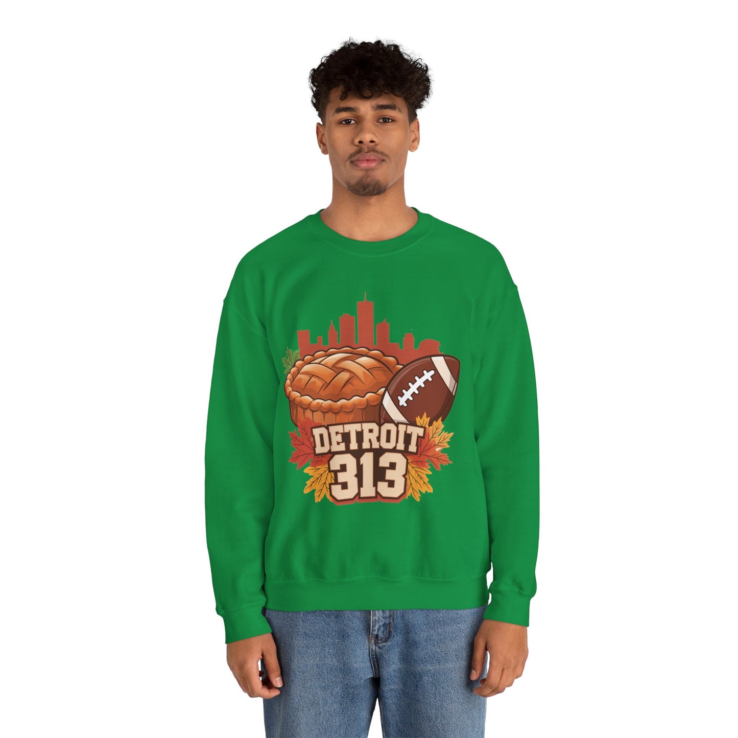 Detroit Fall Crewneck Sweatshirt