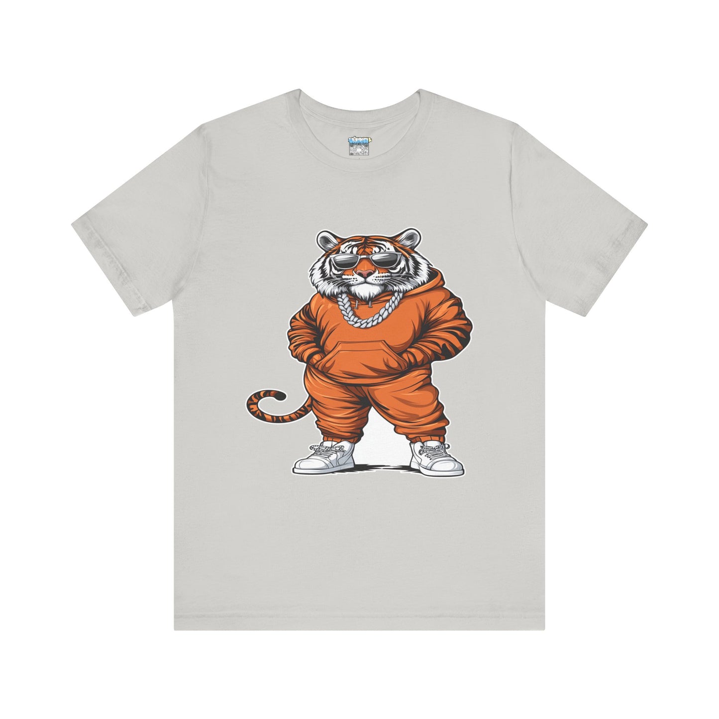 Cool Cat Graphic Tee - Jersey Short Sleeve T-Shirt for Animal Lovers