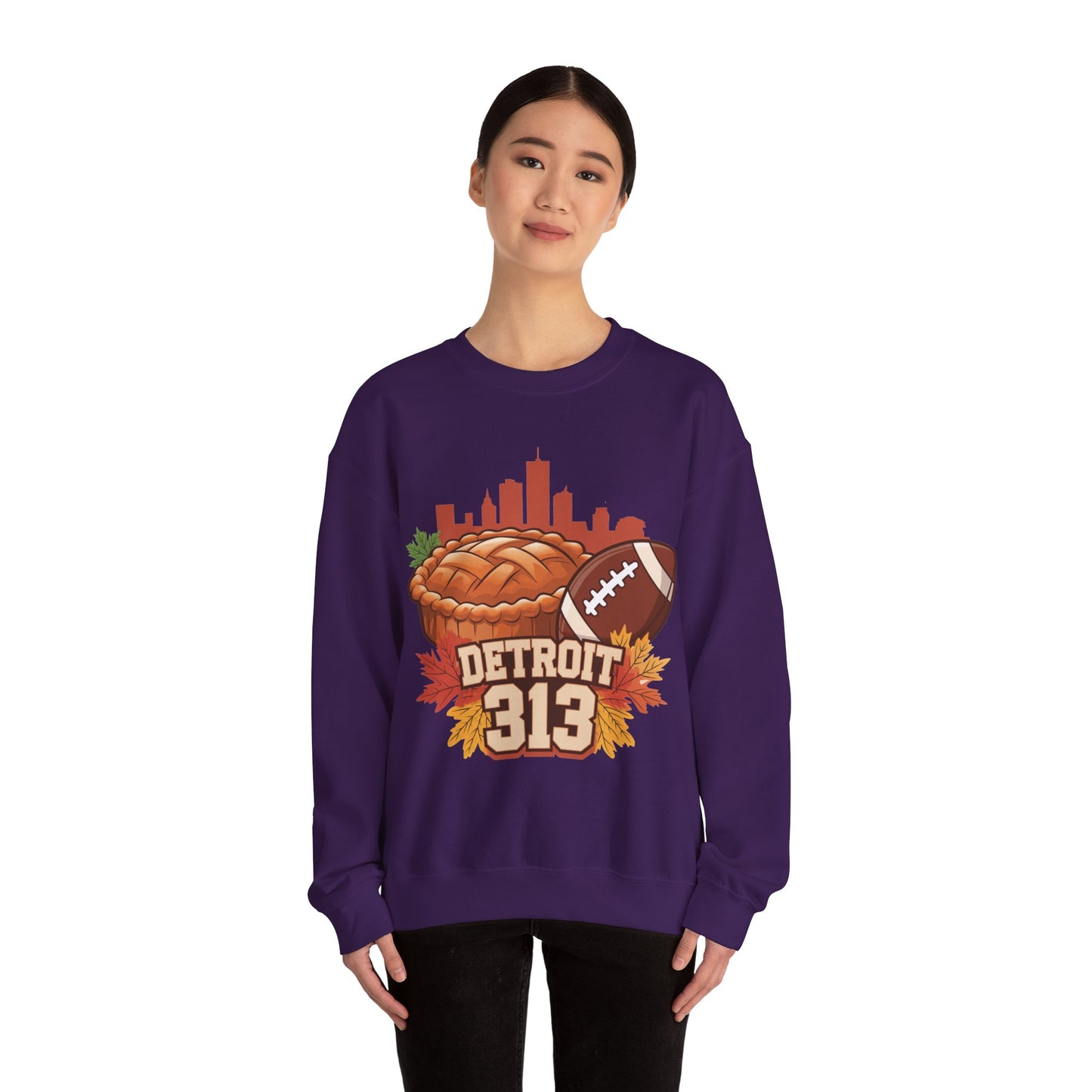 Detroit Fall Crewneck Sweatshirt