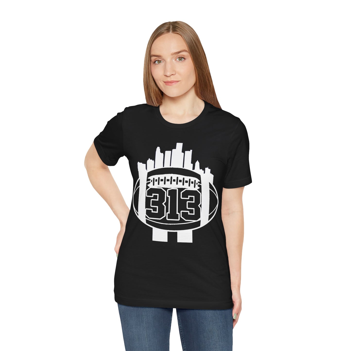 DETROIT 313 FOOT BALL SHIRT