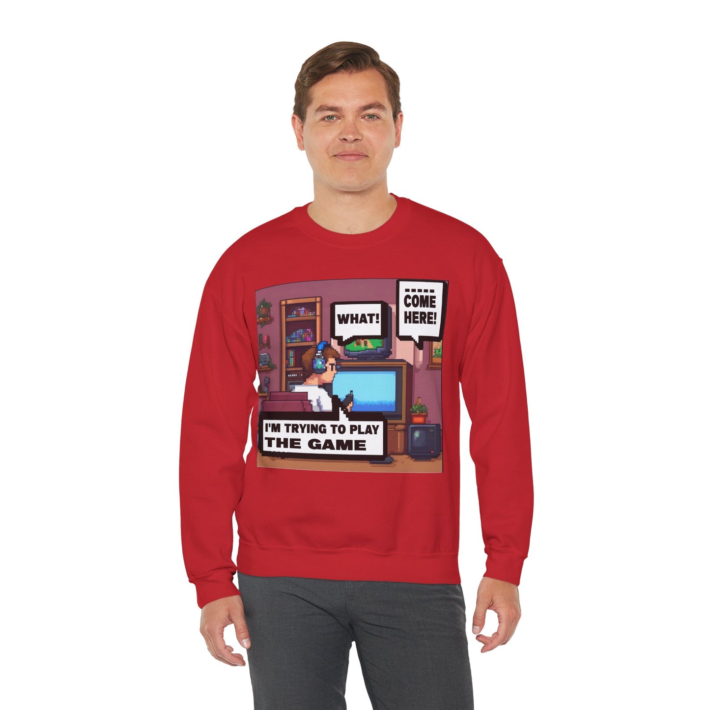 I'm trying to play the game v2 Crewneck Sweatshirt