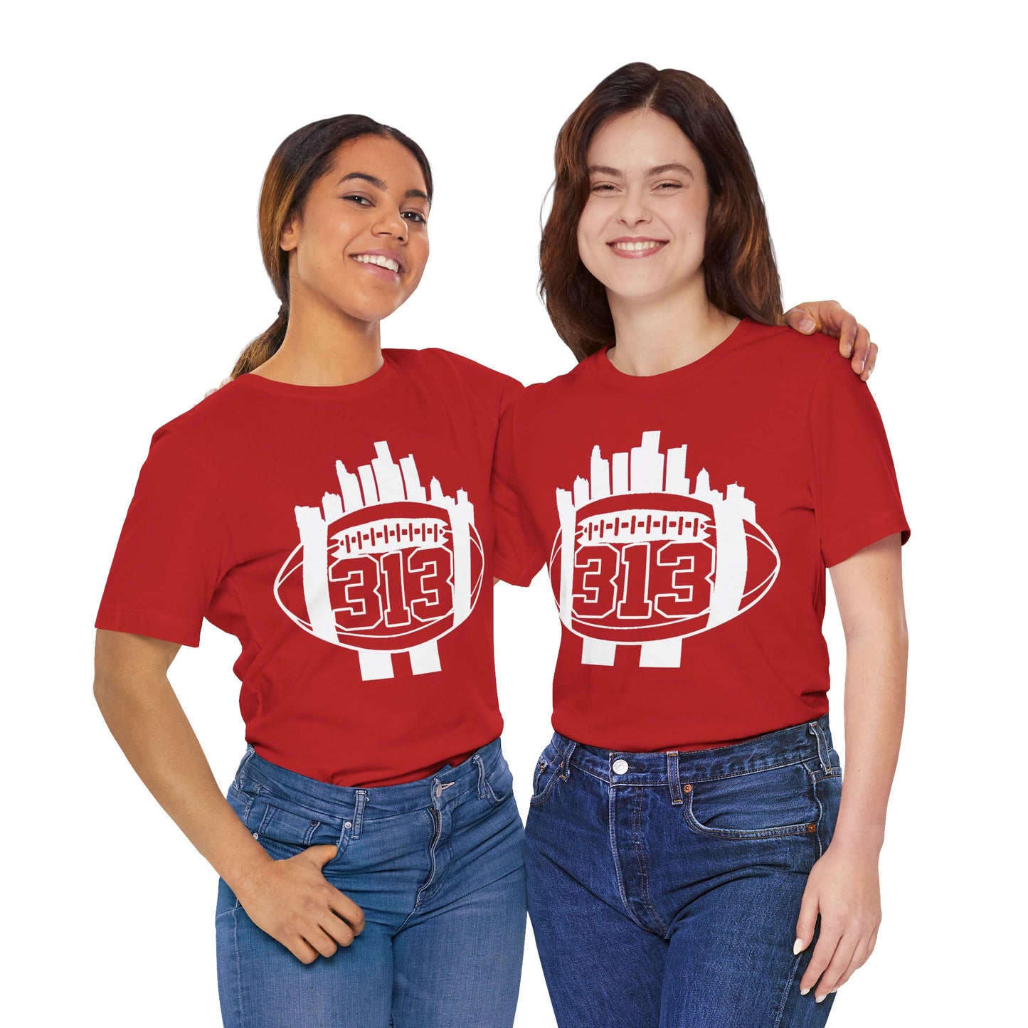 DETROIT 313 FOOT BALL SHIRT