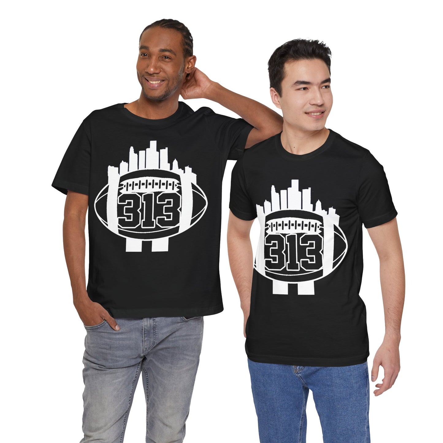 DETROIT 313 FOOT BALL SHIRT