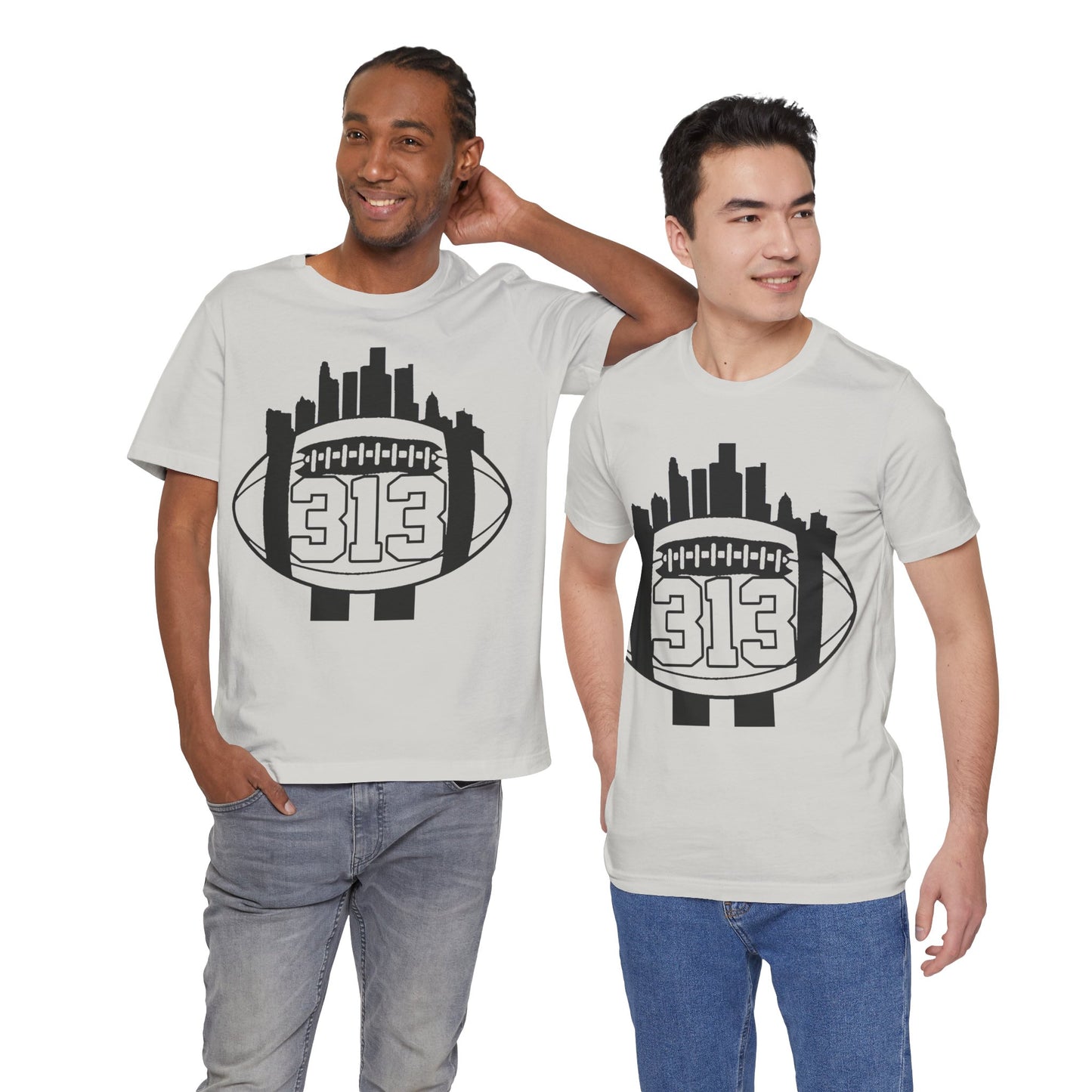 DETROIT 313 FOOT BALL SHIRT