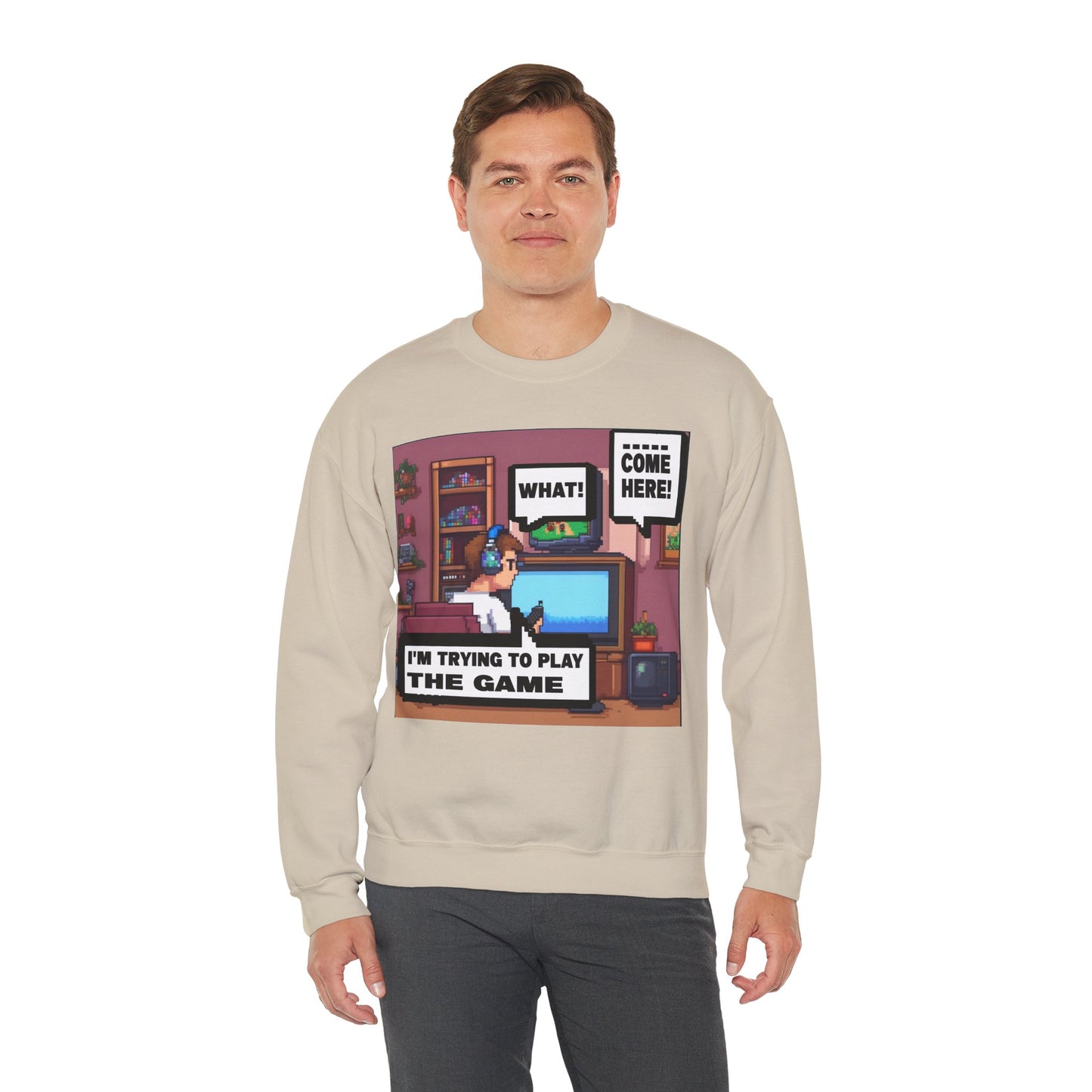 I'm trying to play the game v2 Crewneck Sweatshirt