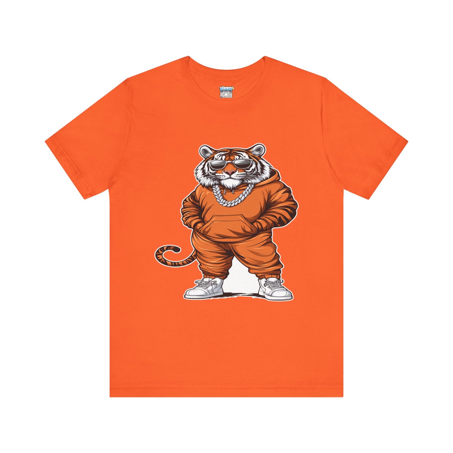 Cool Cat Graphic Tee - Jersey Short Sleeve T-Shirt for Animal Lovers