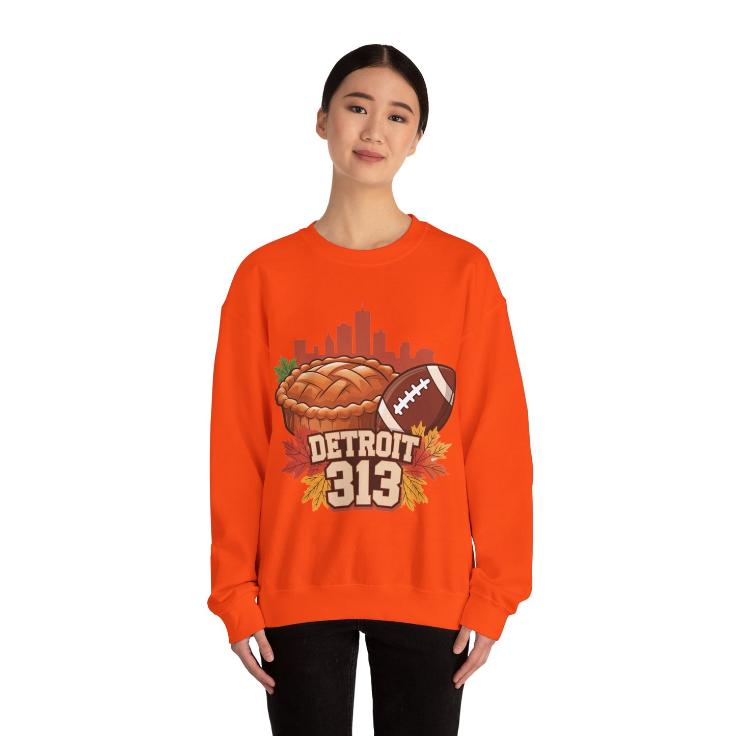 Detroit Fall Crewneck Sweatshirt