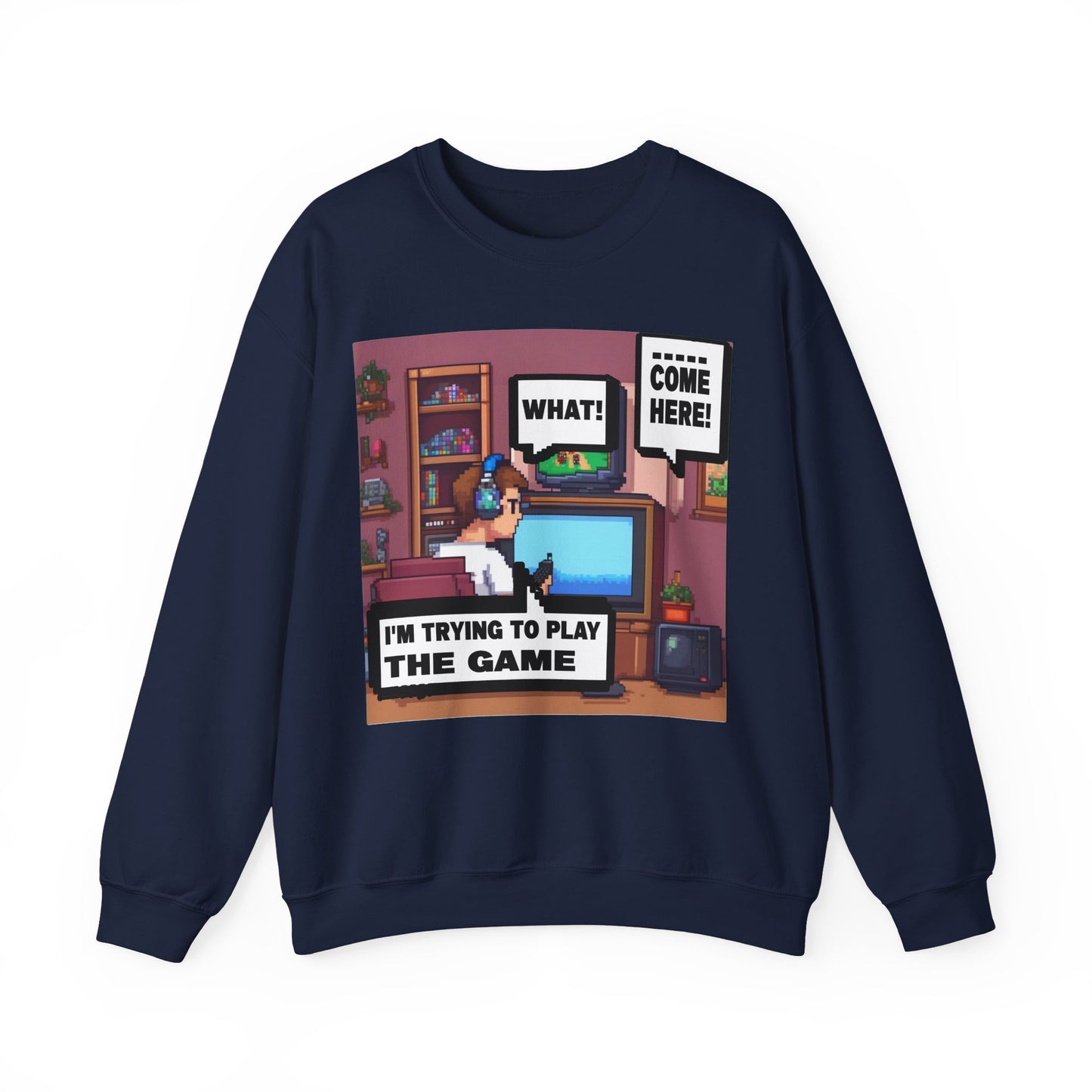 I'm trying to play the game v2 Crewneck Sweatshirt
