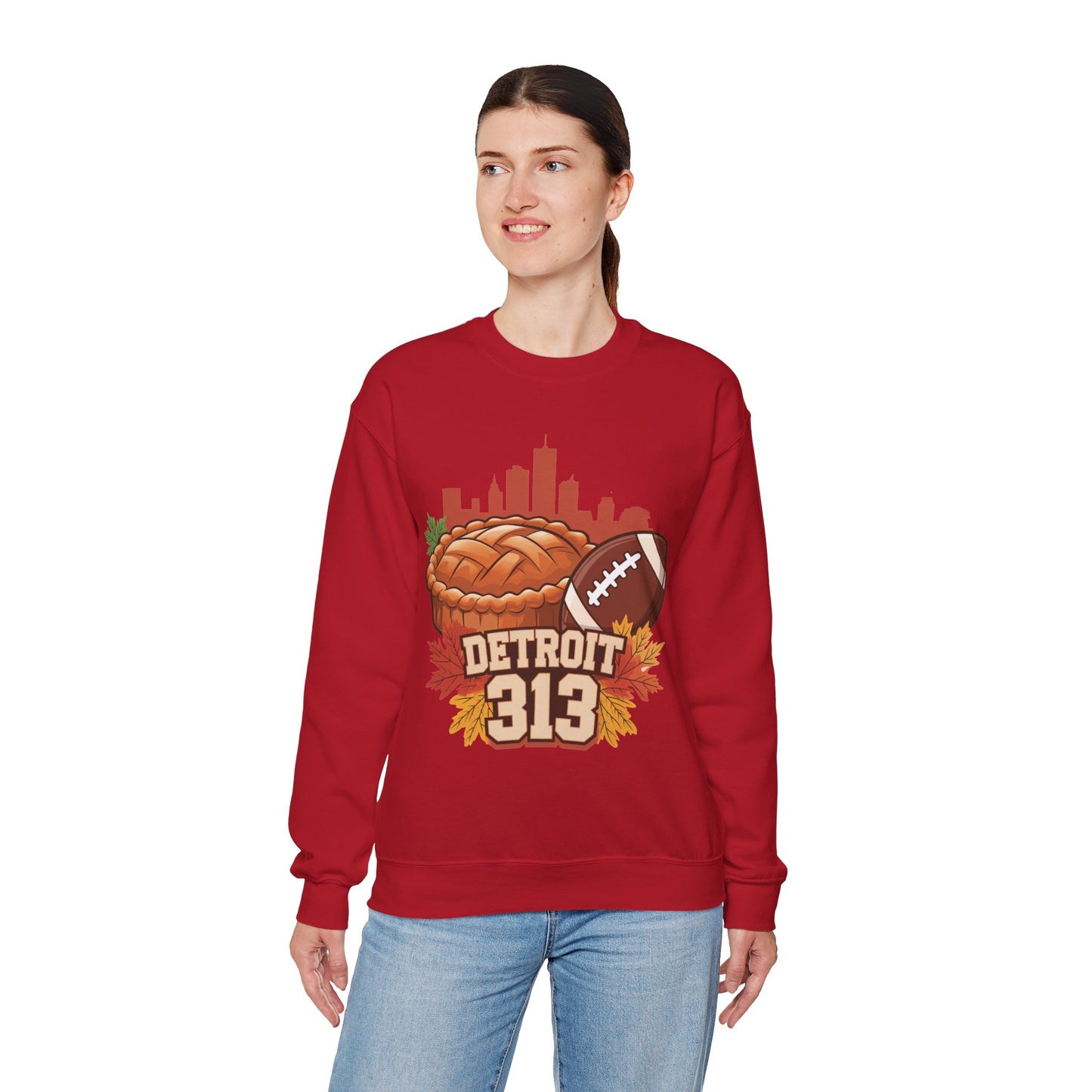 Detroit Fall Crewneck Sweatshirt