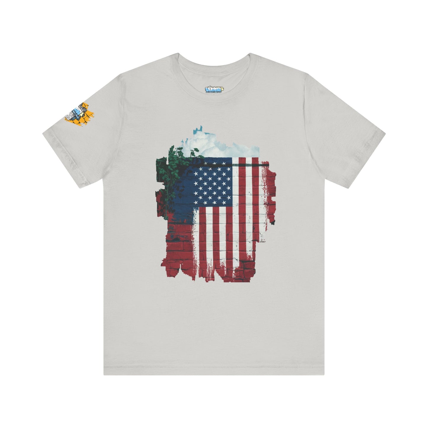 American flag tee