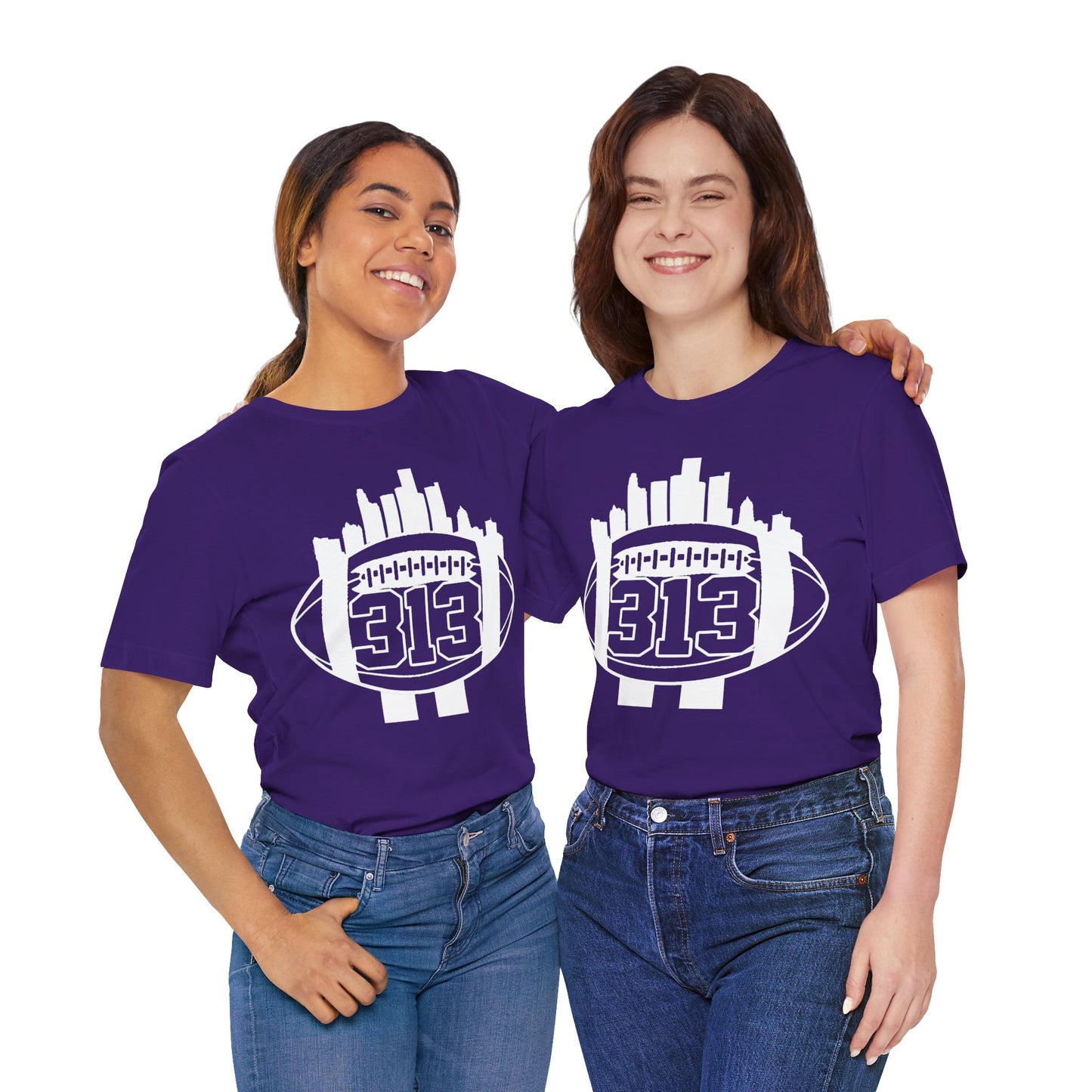 DETROIT 313 FOOT BALL SHIRT