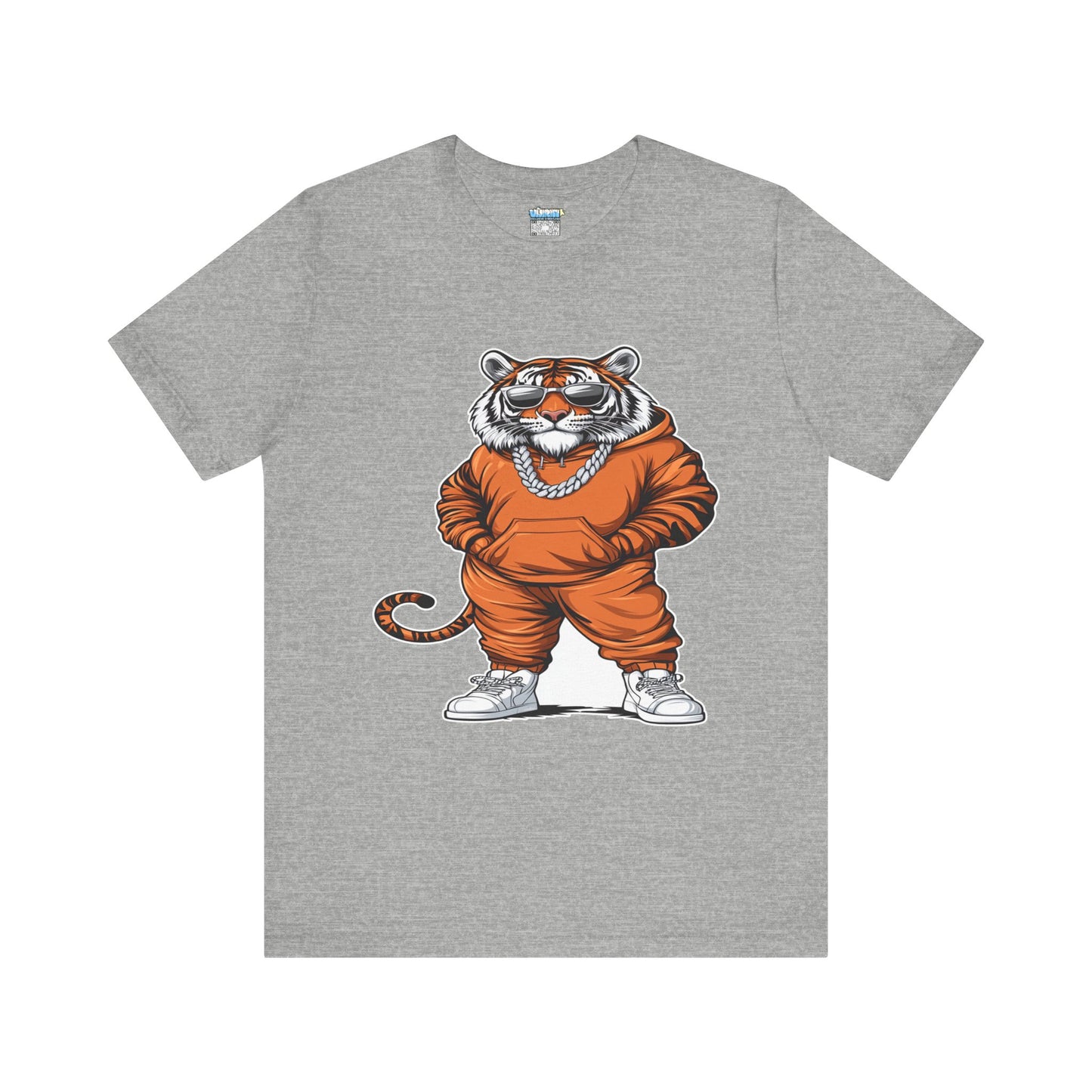 Cool Cat Graphic Tee - Jersey Short Sleeve T-Shirt for Animal Lovers