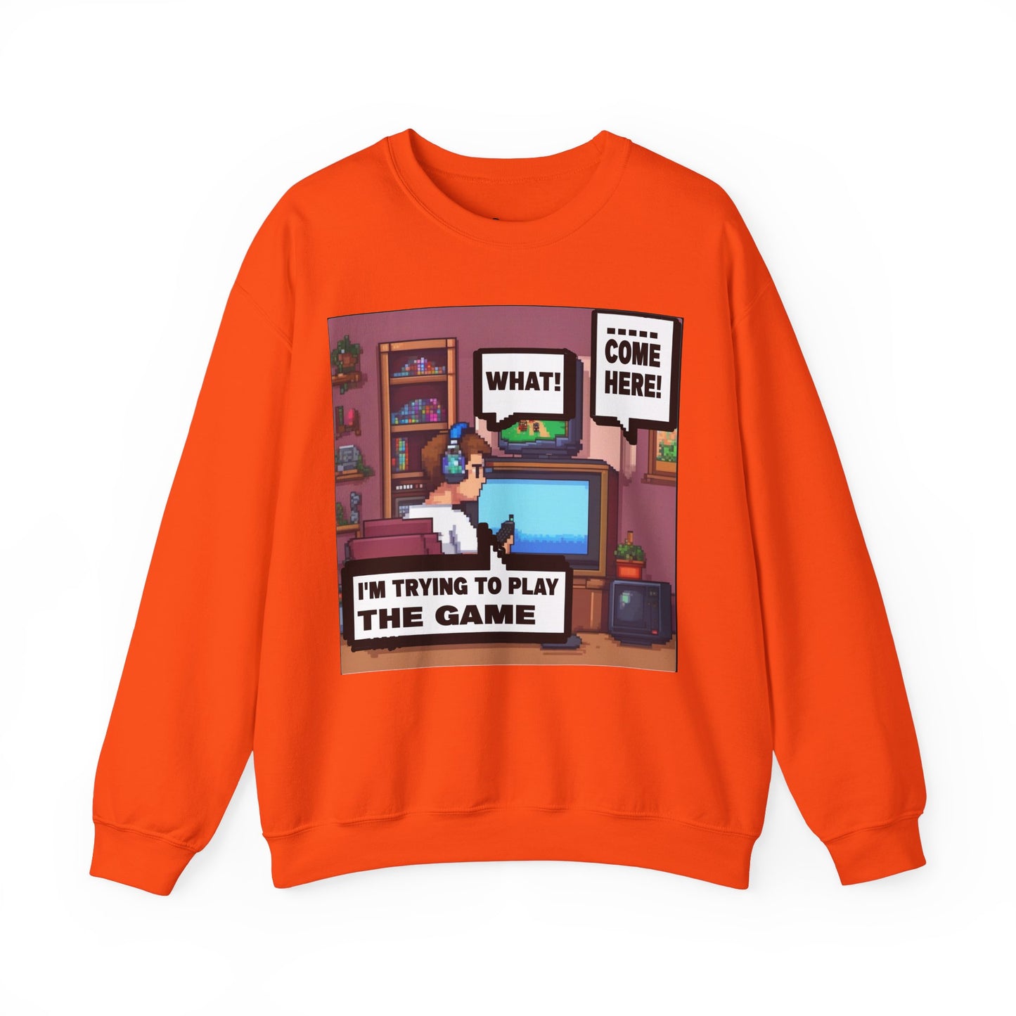 I'm trying to play the game v2 Crewneck Sweatshirt