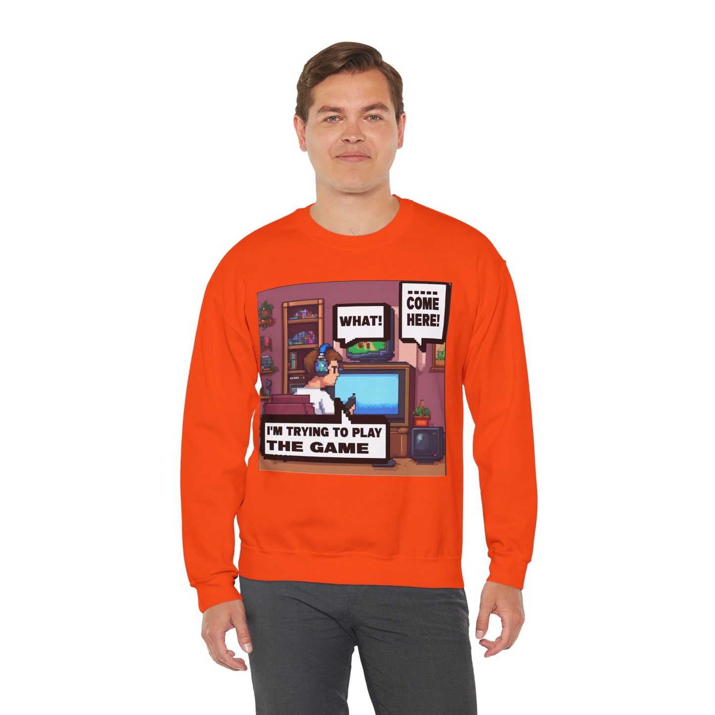 I'm trying to play the game v2 Crewneck Sweatshirt