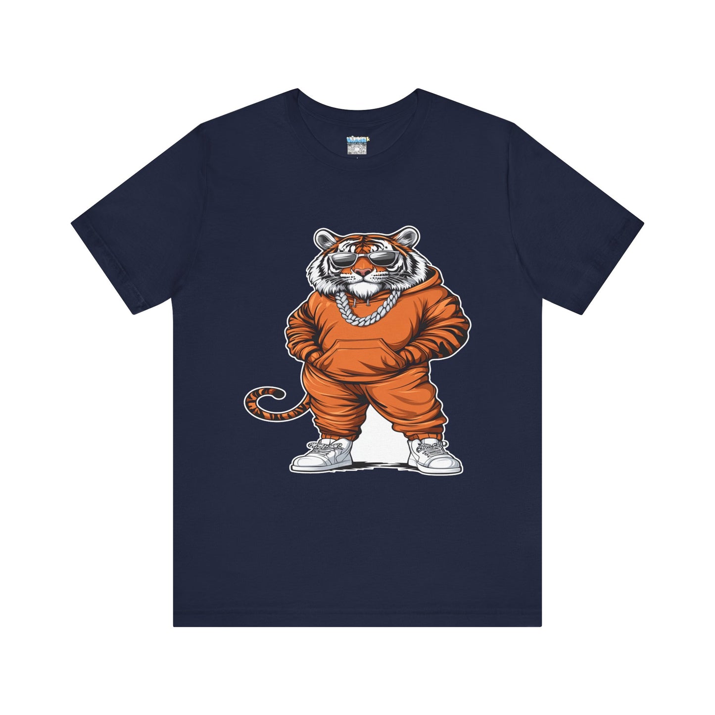 Cool Cat Graphic Tee - Jersey Short Sleeve T-Shirt for Animal Lovers