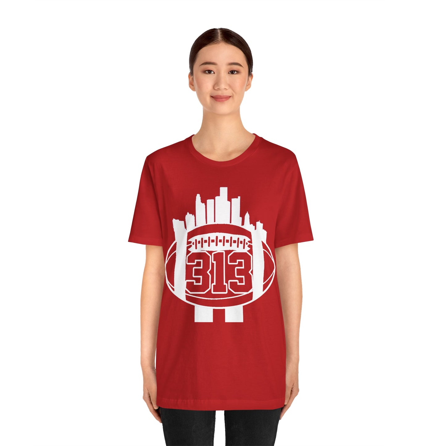 DETROIT 313 FOOT BALL SHIRT