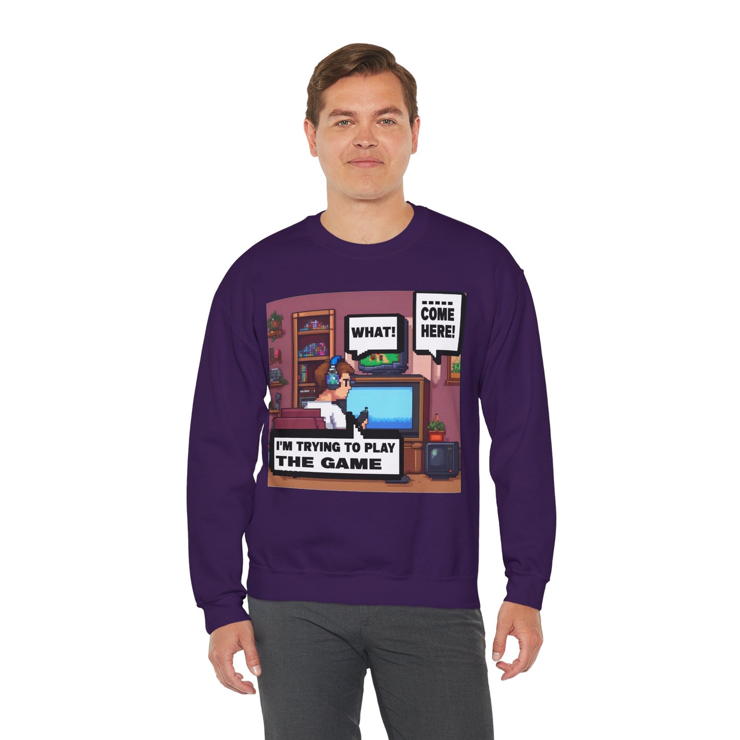 I'm trying to play the game v2 Crewneck Sweatshirt