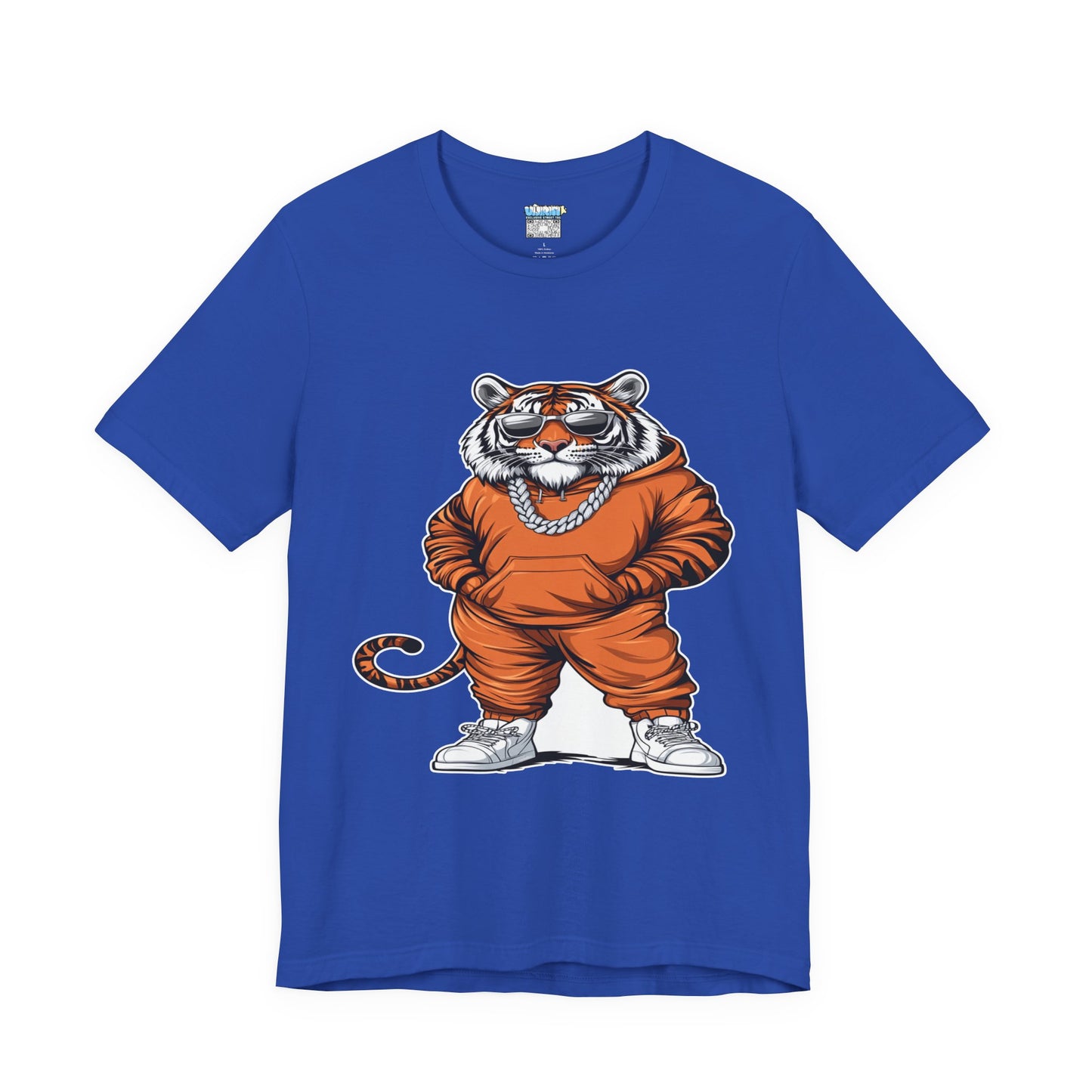 Cool Cat Graphic Tee - Jersey Short Sleeve T-Shirt for Animal Lovers