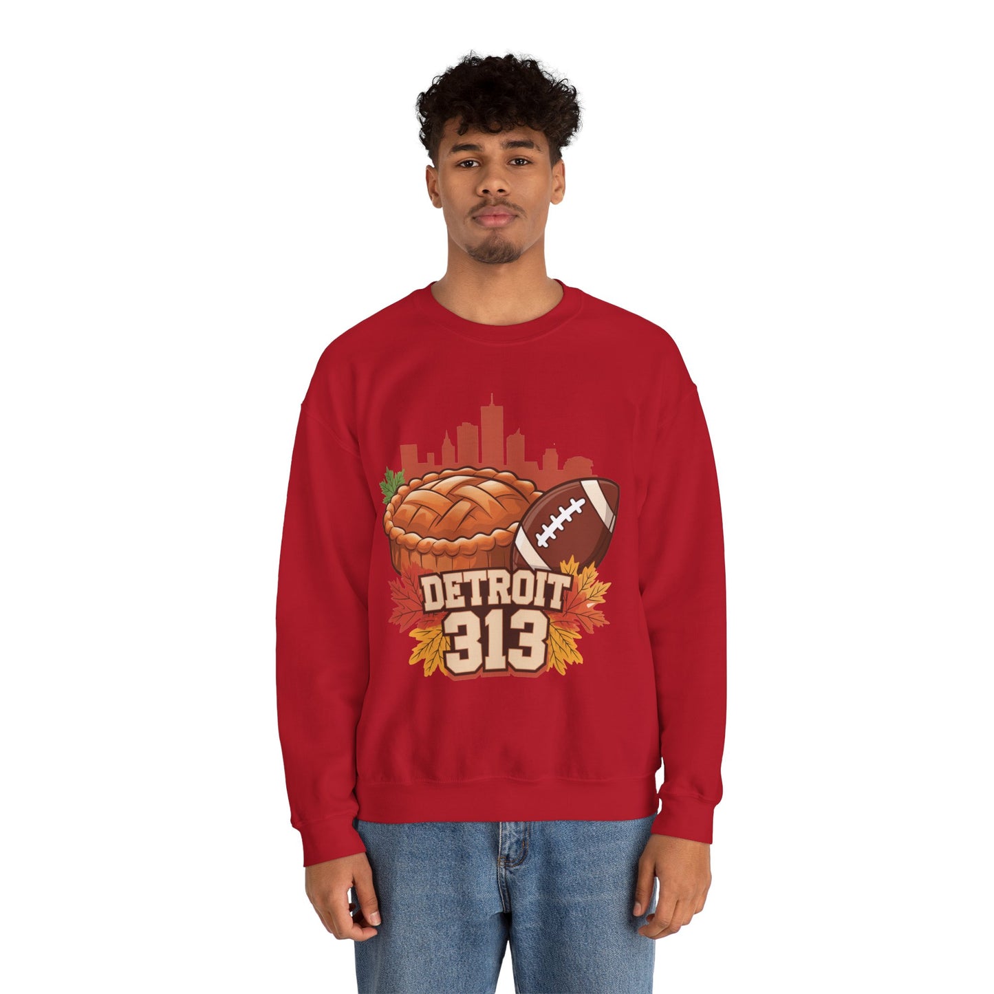 Detroit Fall Crewneck Sweatshirt