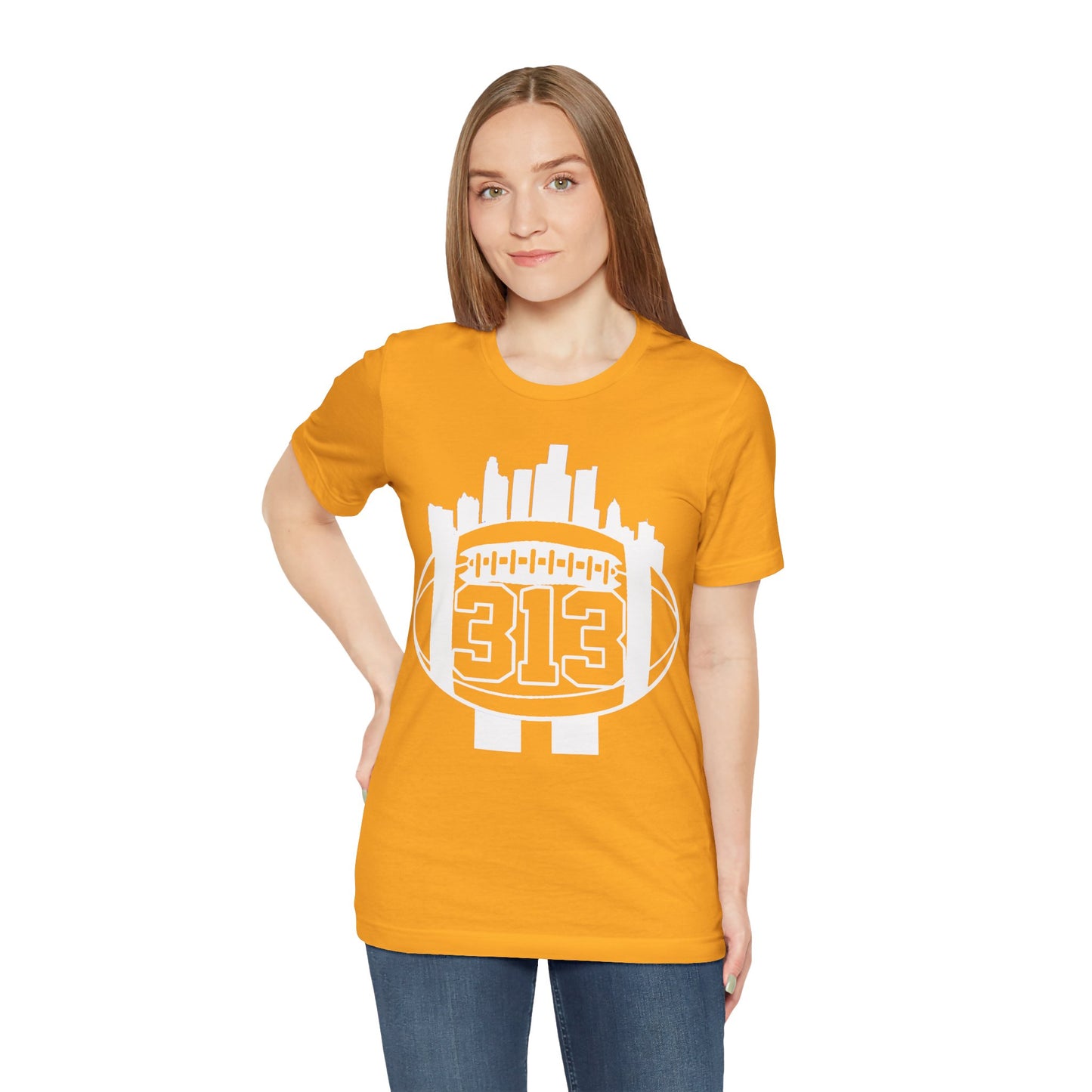 DETROIT 313 FOOT BALL SHIRT
